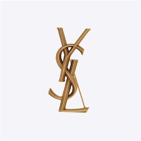 women's ysl brooch